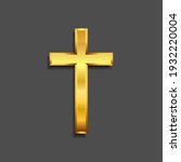 Golden Christian Cross....