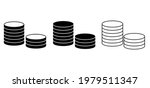  outline coins icon. money... | Shutterstock .eps vector #1979511347