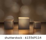 pedestal for display platform... | Shutterstock . vector #615569114