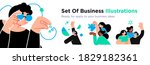 business concept illustrations. ... | Shutterstock .eps vector #1829182361
