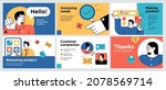 presentation and slide layout... | Shutterstock .eps vector #2078569714