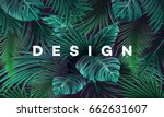 bright tropical background with ... | Shutterstock .eps vector #662631607