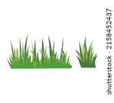 green grass beautiful vector  ... | Shutterstock .eps vector #2158452437