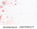 valentine's day background.... | Shutterstock . vector #1907599177