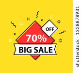 sale tag. special offer  big... | Shutterstock .eps vector #1328878931