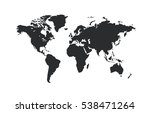 political world map vector... | Shutterstock .eps vector #538471264