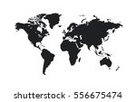political world map vector... | Shutterstock .eps vector #556675474