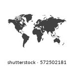 political world map vector... | Shutterstock .eps vector #572502181
