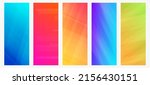 set of five modern colorful... | Shutterstock .eps vector #2156430151
