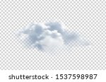 Vector Realistic Isolated Cloud ...