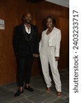 Small photo of Kendra "KO" Willis and Ceasare Willis are seen at WEAR THE FUTURE Christmas Party in Los Angeles, CA, USA-14 DEC 2023