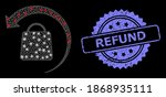 glare mesh web refund shopping... | Shutterstock .eps vector #1868935111