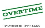 Overtime Watermark Stamp. Text...