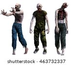 Zombies 3d Illustration