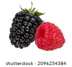 Blackberry And Raspberries...