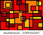 abstract stained glass of... | Shutterstock . vector #2149142267