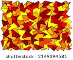 abstract stained glass of... | Shutterstock . vector #2149394581