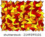 abstract stained glass of... | Shutterstock .eps vector #2149395101