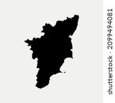map of tamil nadu   india... | Shutterstock .eps vector #2099494081