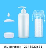 facial skin care and makeup... | Shutterstock .eps vector #2145623691