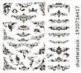 ornamental design lace borders... | Shutterstock .eps vector #1920716417