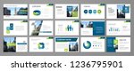 blue abstract presentation... | Shutterstock .eps vector #1236795901