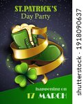 st. patrick's day traditions... | Shutterstock .eps vector #1918090637