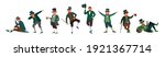 irish fantastic character... | Shutterstock .eps vector #1921367714