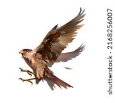 Art Bird Peregrine Falcon...