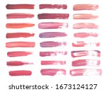 abstract watercolor red and... | Shutterstock .eps vector #1673124127