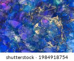 colourful acrylic painted... | Shutterstock . vector #1984918754