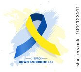 world down syndrome day. event... | Shutterstock .eps vector #1044123541