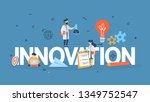 innovation concept. idea of... | Shutterstock . vector #1349752547