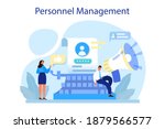 personnel management concept.... | Shutterstock .eps vector #1879566577