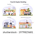food and staples retailing... | Shutterstock .eps vector #1979825681