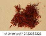Small photo of Safflower Tea, Flower pollen , it is call saffron. It is healthy