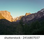 Small photo of Half Dome Deeper Sunset Yosemite