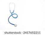 Blue stethoscope object of...