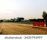 Small photo of Cirebon, West Java, Indonesia - March 8, 2024 : The Palikanci toll road has 2 rest area locations as a place to rest for road users, that is rest area at KM 207 A and KM 208 B.