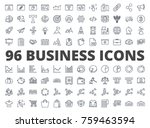 business line icon entrepreneur ... | Shutterstock .eps vector #759463594