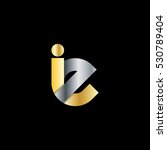 initial letter ie design logo... | Shutterstock .eps vector #530789404