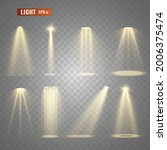 stage lighting  a collection of ... | Shutterstock .eps vector #2006375474