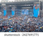 Small photo of The atmosphere of the campaign for presidential candidate Prabowo Subianto and his deputy Gibran Rakabuming Raka which took place on February 10 2024, which broke the record as many as 600 thousand🔥