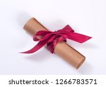 parchment scroll invitation... | Shutterstock . vector #1266783571