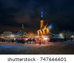 Christmas Market In The Town...