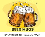 Vector Image Of Two Mugs Of...