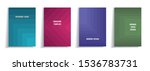 minimal cover design templates... | Shutterstock .eps vector #1536783731