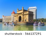 The Gateway Of India And Boats...