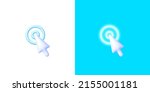3d cursor on whit backdrop for... | Shutterstock .eps vector #2155001181