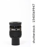 Small photo of Leeds England UK September 12 2019 William Optics UWAN 7mm focal length telescope eyepiece isolated on a white background - Editorial